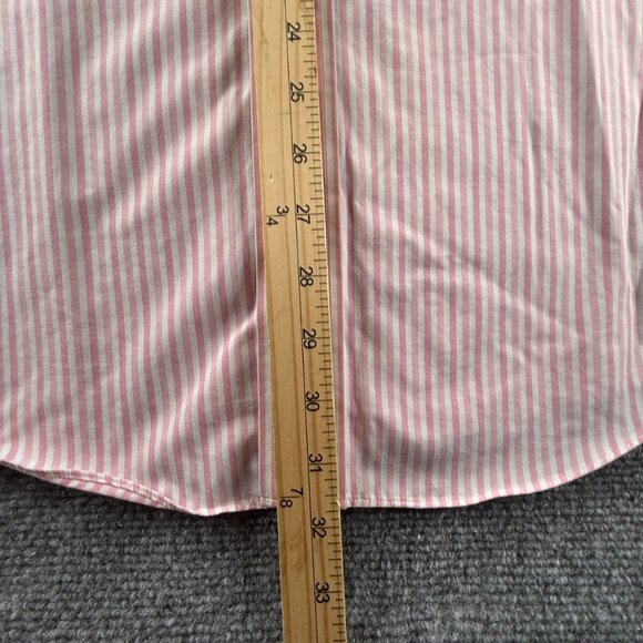 Brooks Brothers Pink 16 36 Cotton Striped Non-Iron Regent Men Shirt Long Sleeve - Picture 4 of 16